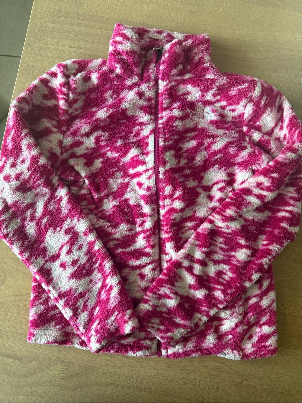 The North Face Girls Osolita Full Zip Fleece Jacket size 10